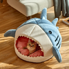 Cozy Shark Pet Bed