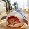 Cozy Shark Pet Bed